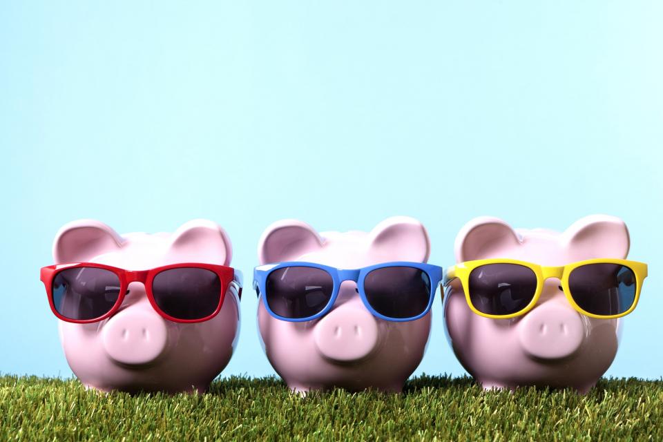 piggy banks for summer savings