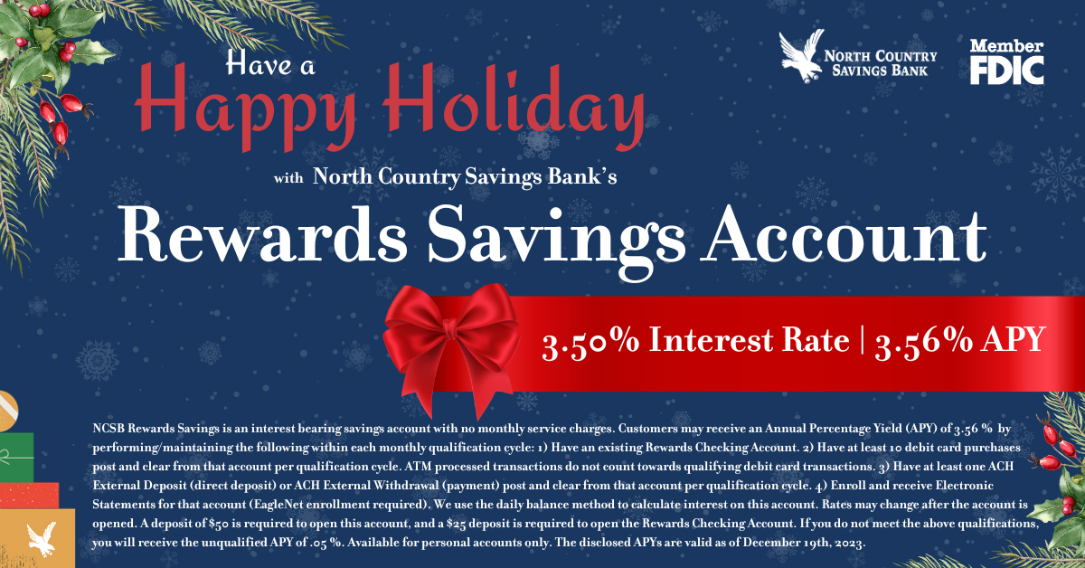 Local NY Loans, Checking & Savings North Country Savings Bank